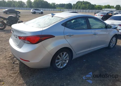 2014 Hyundai Elantra Se z USA, uszkodzony, nr VIN KMHDH4AEXEU210497